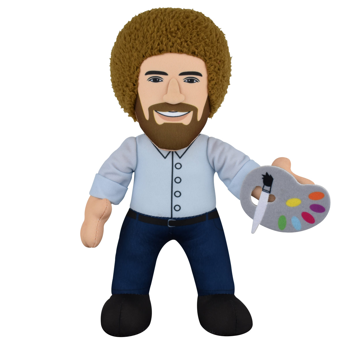 Bob Ross The Happy Painter 10&quot; Plush Figure