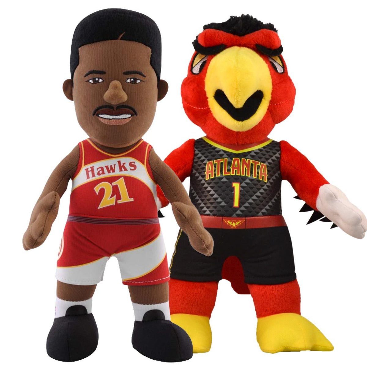 Atlanta Hawks Bundle: Harry and Dominique Wilkin 10&quot; Plush Figures