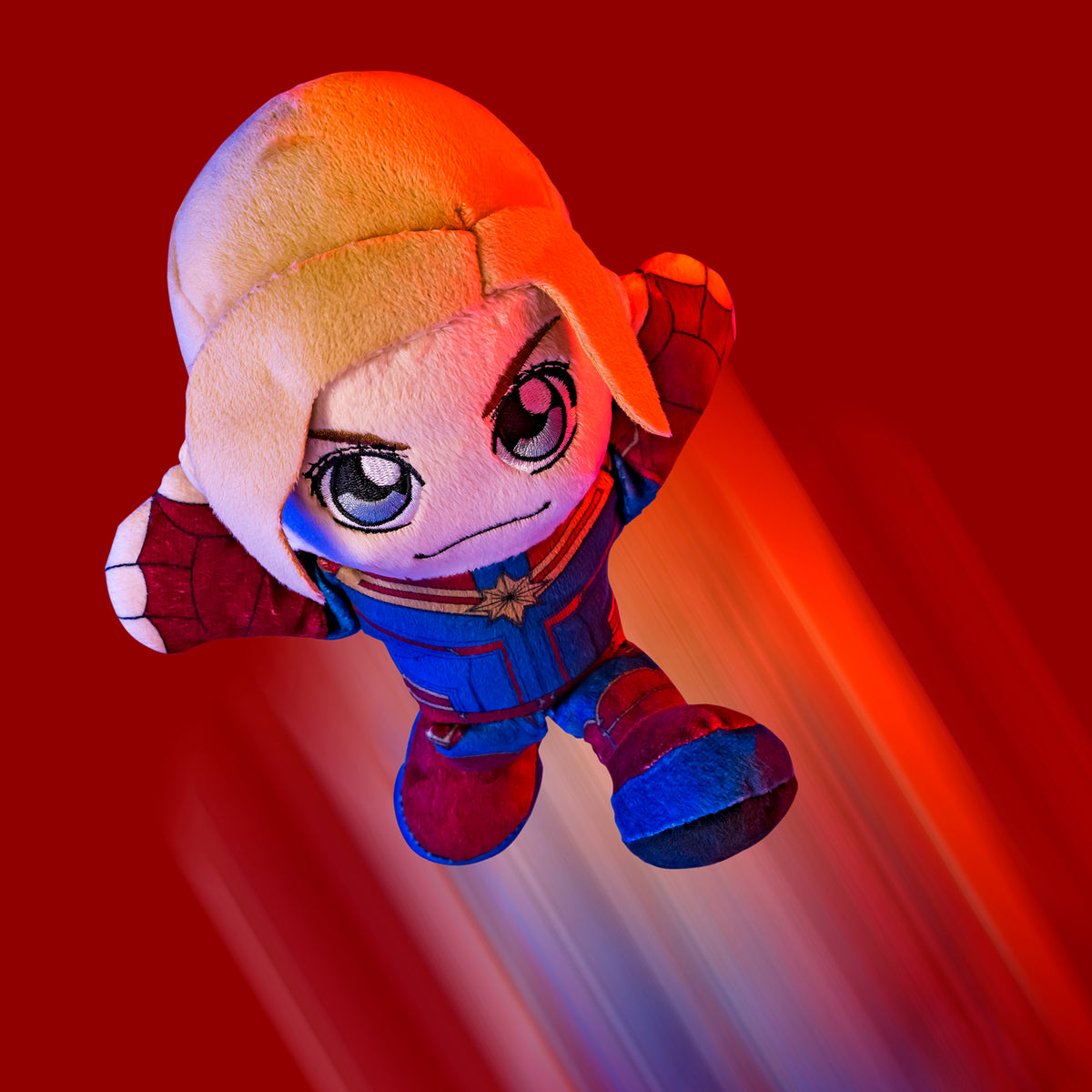 Marvel Captain Marvel 8&quot; Kuricha Plush