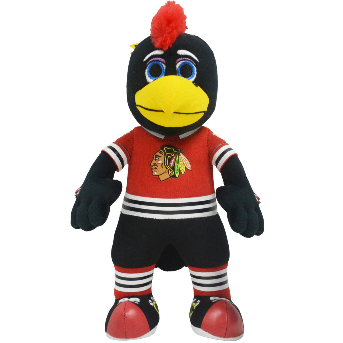 Chicago Blackhawks Tommyhawk Mascot Bundle: 10&quot; Plush Figure &amp; Kuricha Plushie