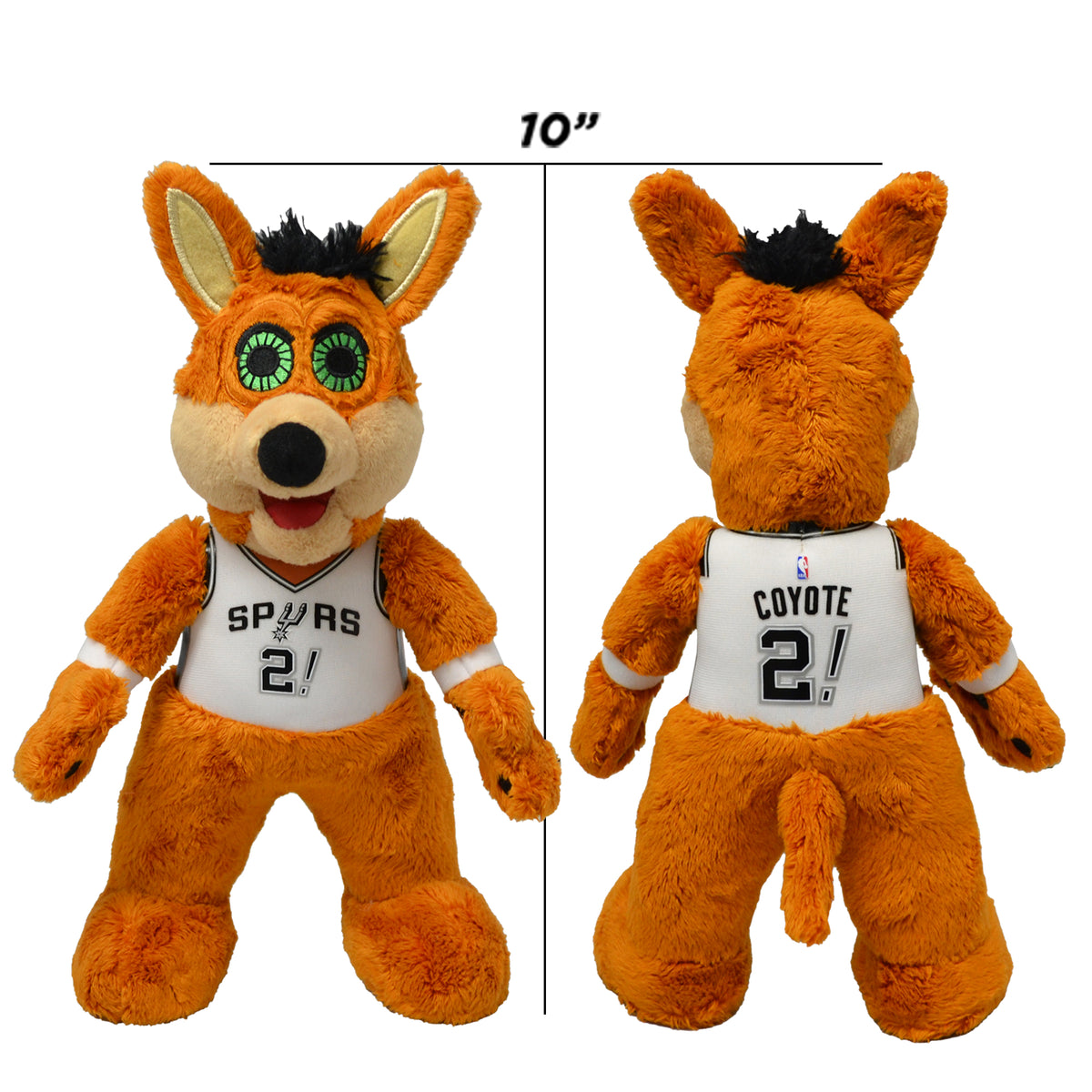 San Antonio Spurs Coyote 10&quot; Mascot Plush Figure