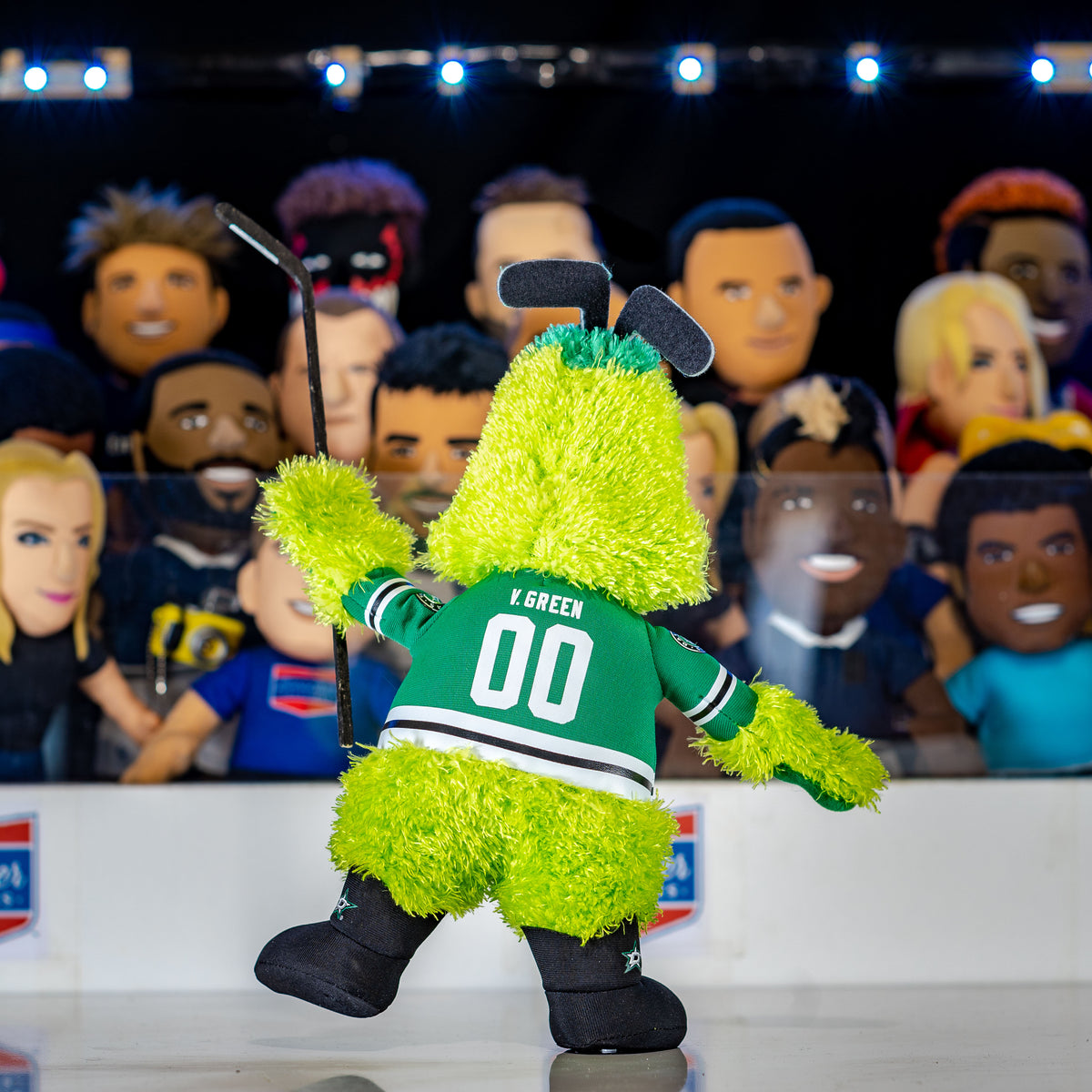 Dallas Stars Victor E Green 10&quot; Mascot Plush Figure