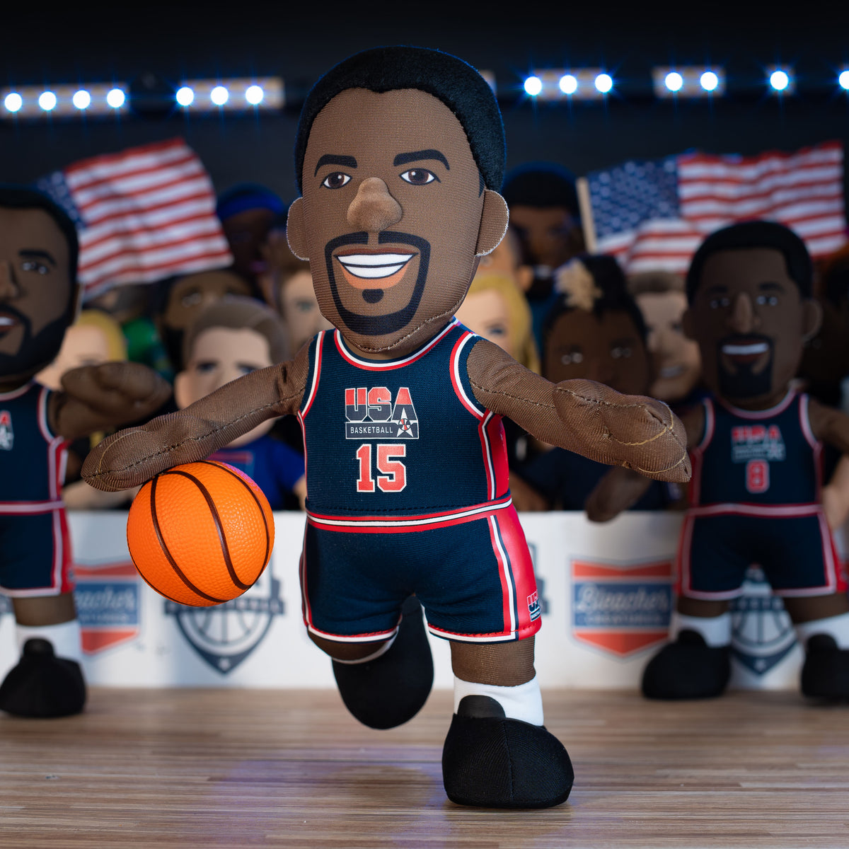 USA Basketball Bundle: Magic Johnson and Larry Bird 10&quot; Plush Figures