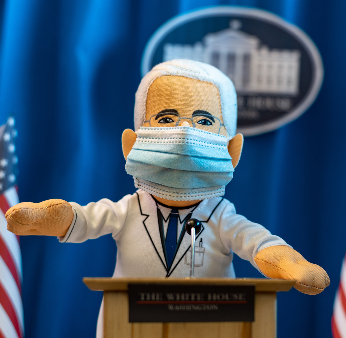 Dr. Fauci 10&quot; Plush Figure