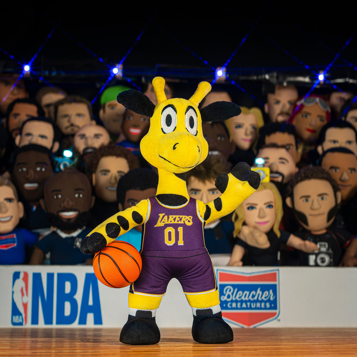 Los Angeles Lakers Giraffe 10&quot; Mascot Plush Figure