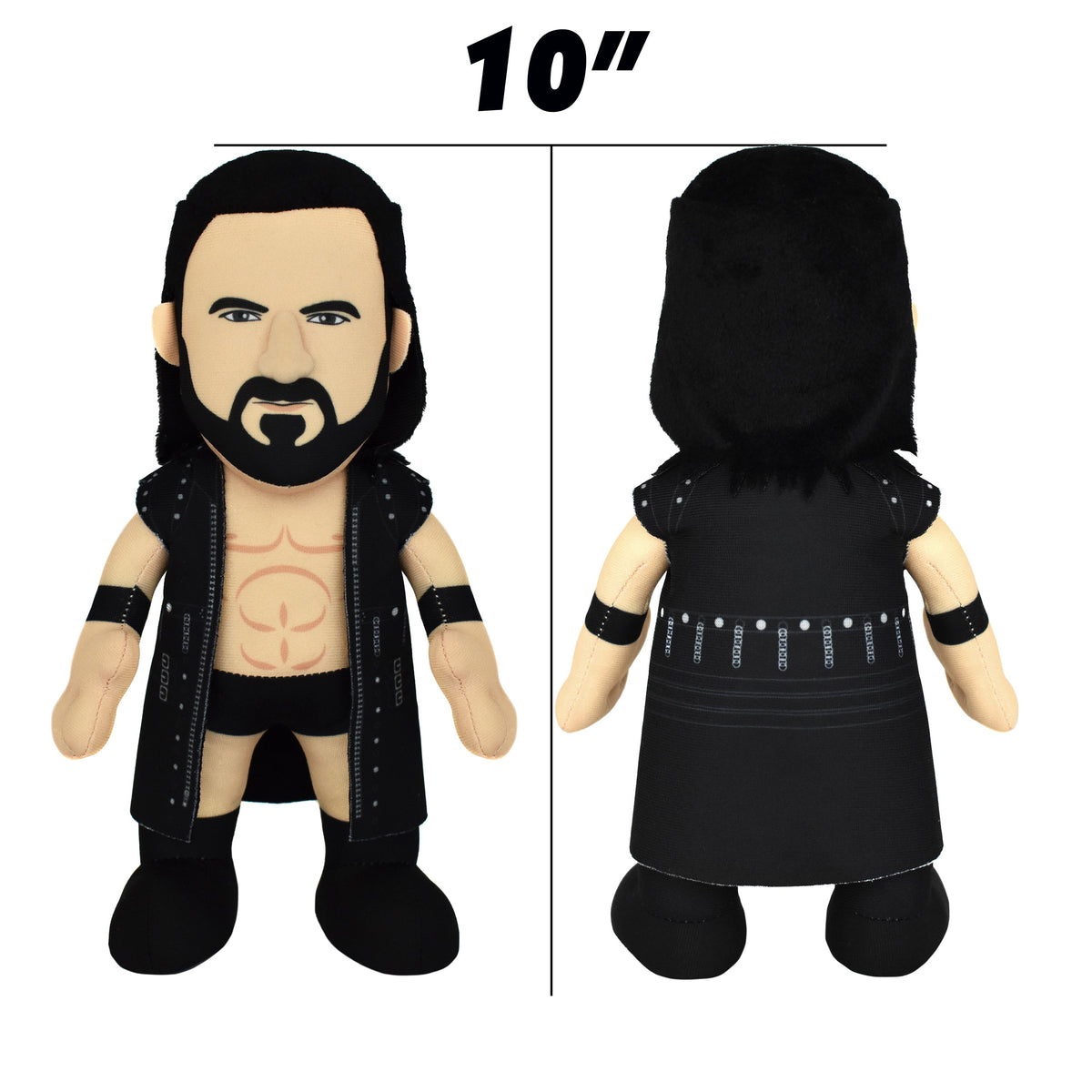 WWE Drew McIntyre Sleep Squad Blanket &amp; 10&quot; Bleacher Creature Bundle