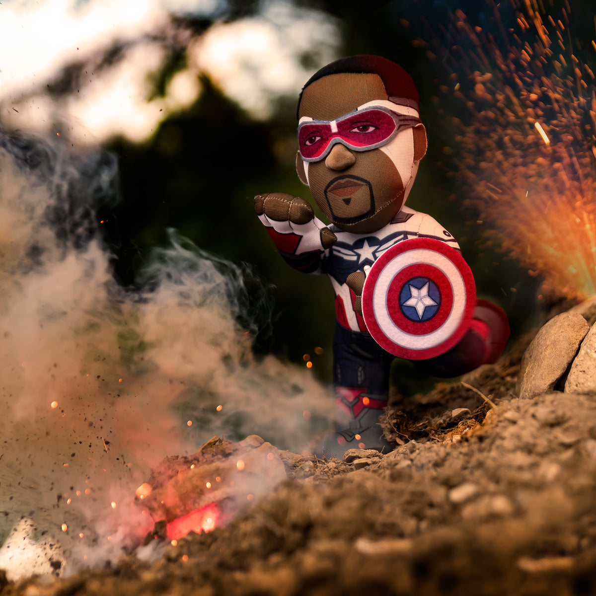 Marvel Captain America (Sam Wilson) 10&quot; Plush Figure