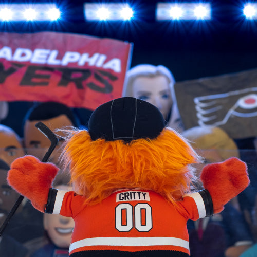Philadelphia Flyers Gritty 10&quot; Mascot Plush Figure (Home Uniform)