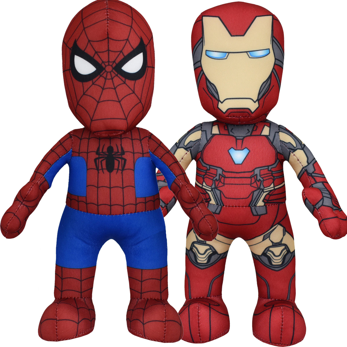 Marvel Bundle: Spider-Man &amp; Iron Man 10&quot; Plush Figures