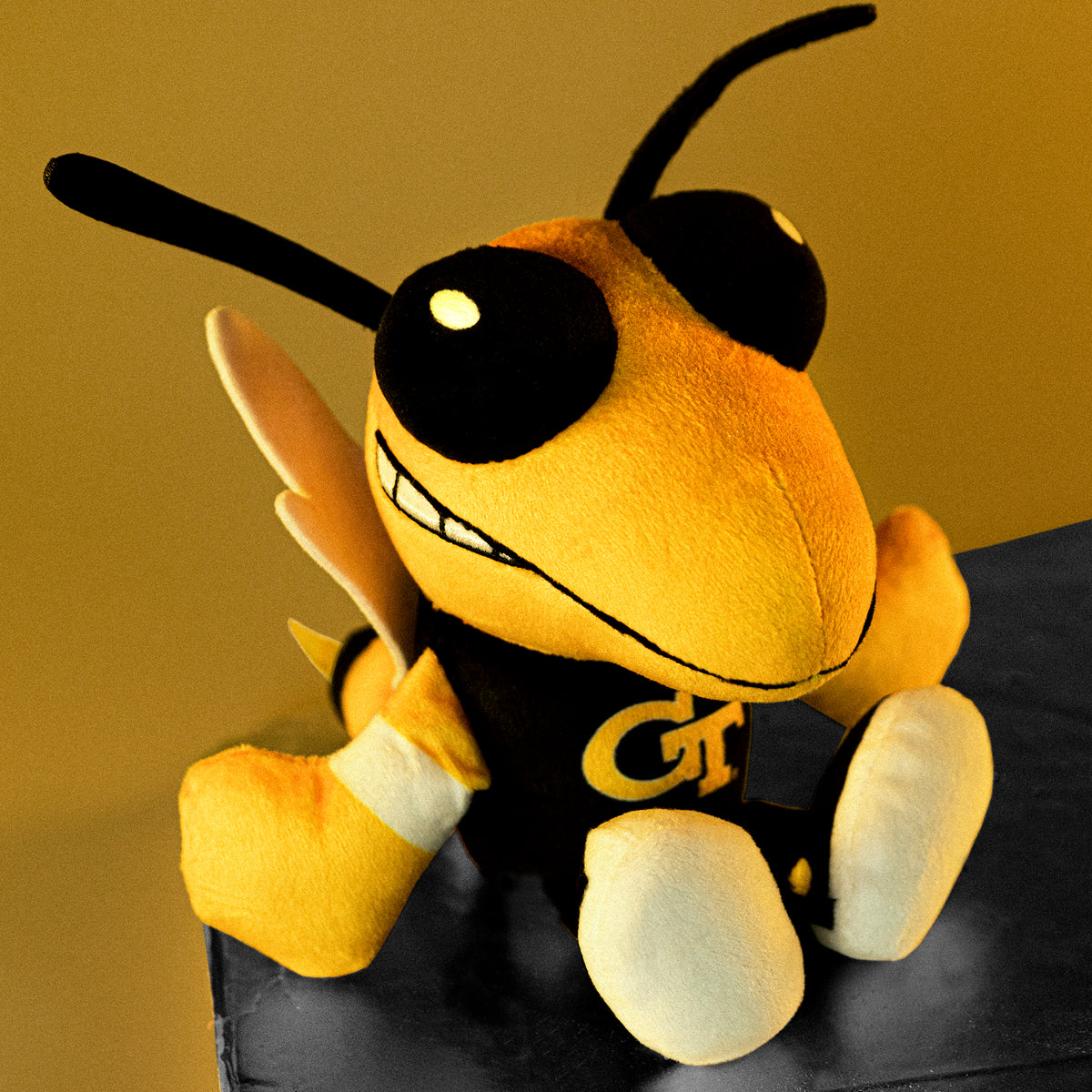 Georgia Tech Yellow Jacket 8&quot; Mascot Kuricha Sitting Plush