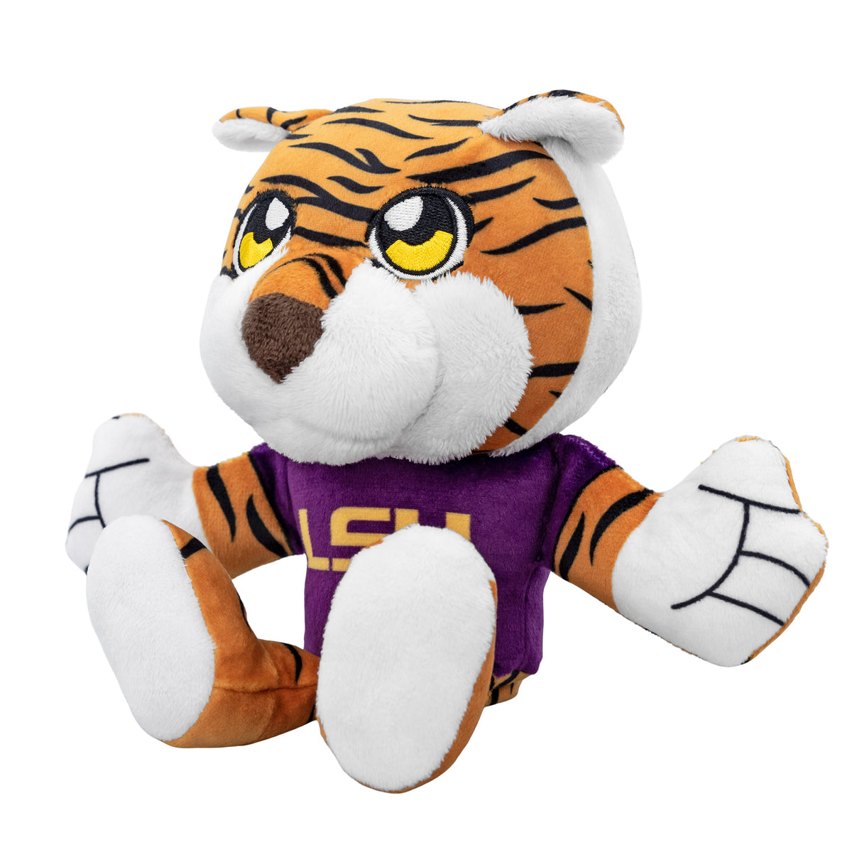 LSU Mike the Tiger 8&quot; Mascot Kuricha Sitting Plush