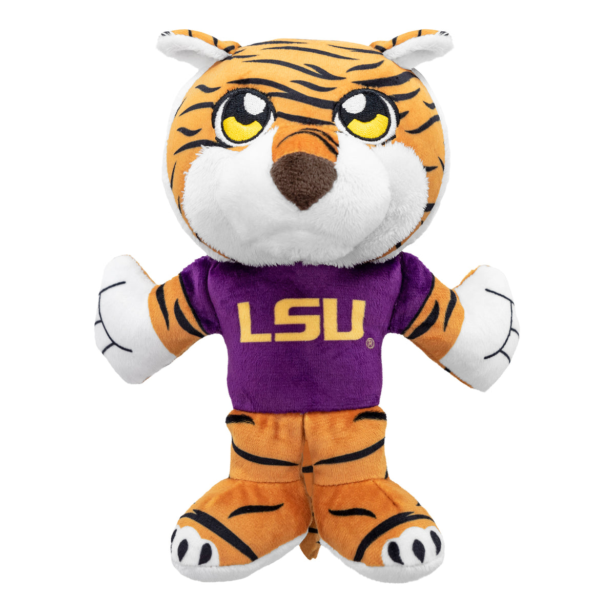 LSU Mike the Tiger 8&quot; Mascot Kuricha Sitting Plush