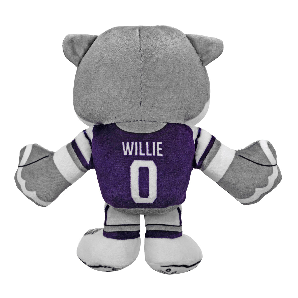 Kansas State Willie the Wildcat Mascot Bundle: 10&quot; Plush Figure &amp; Kuricha Plushies