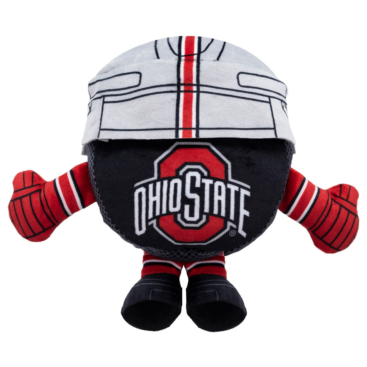 Ohio State Buckeyes Bundle: Brutus 10&quot; Plush &amp; Buckeyes Hockey Puck Kuricha Plushie