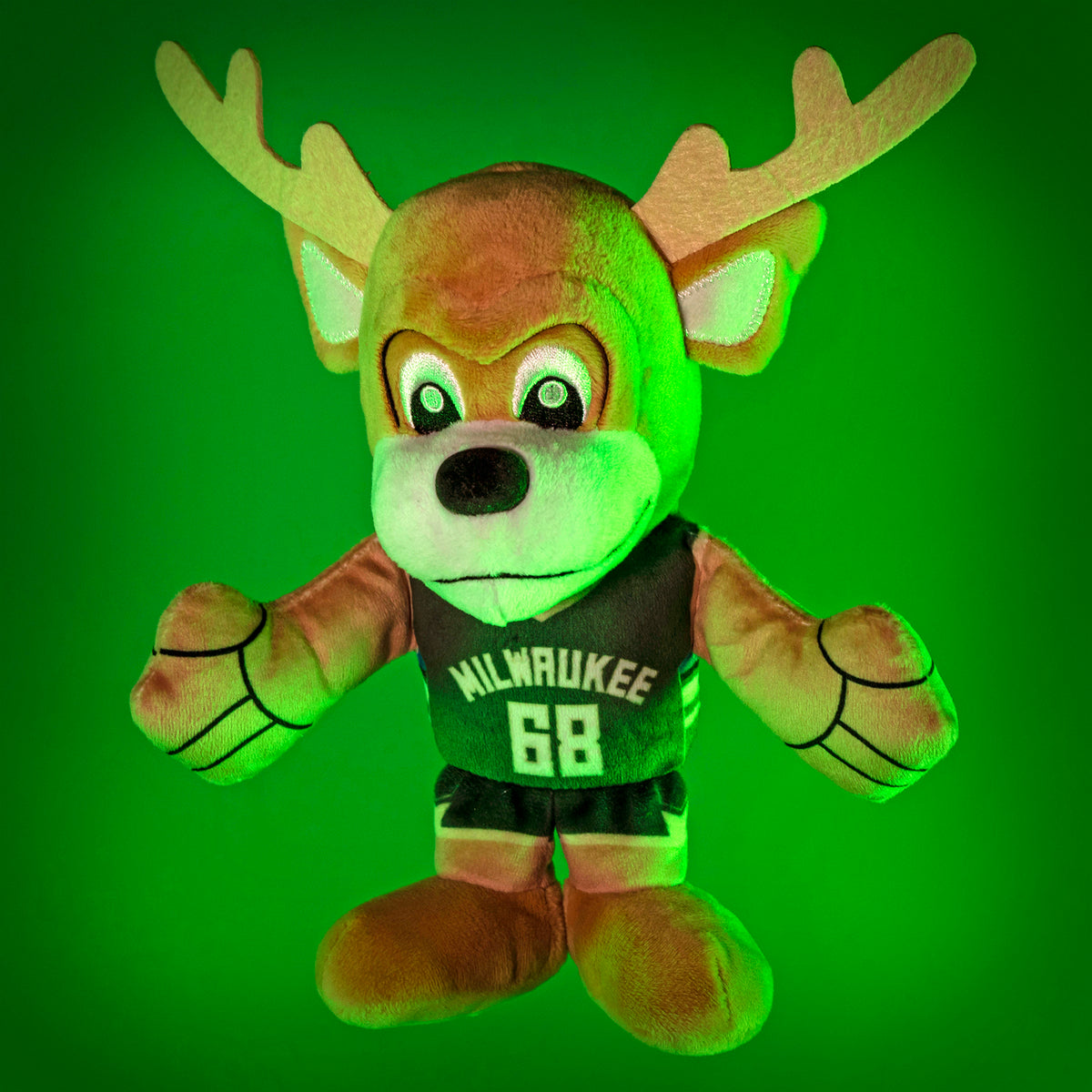 Milwaukee Bucks Bango 8&quot; Mascot Kuricha Plush
