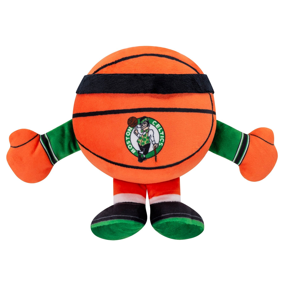 Boston Celtics Bundle: Larry Bird 10&quot; Plush &amp; Celtics Basketball Kuricha Plushie