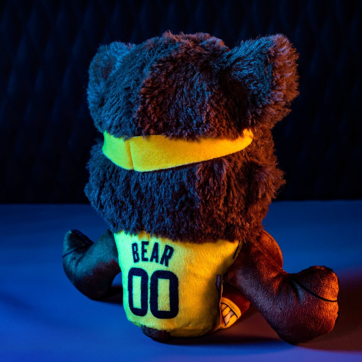 Utah Jazz Bear 8&quot; Mascot Kuricha Plush (Yellow Uniform)