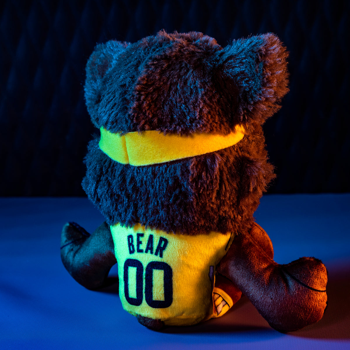 Utah Jazz Bear 8&quot; Mascot Kuricha Plush (Yellow Uniform)