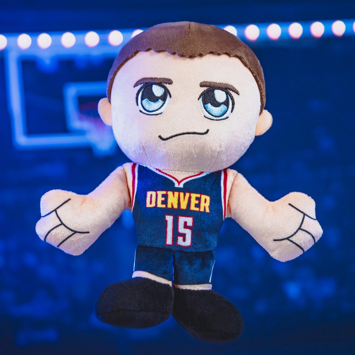 Denver Nuggets Bundle: 8&quot; Nikola Jokic &amp; Rocky Kuricha Plushies