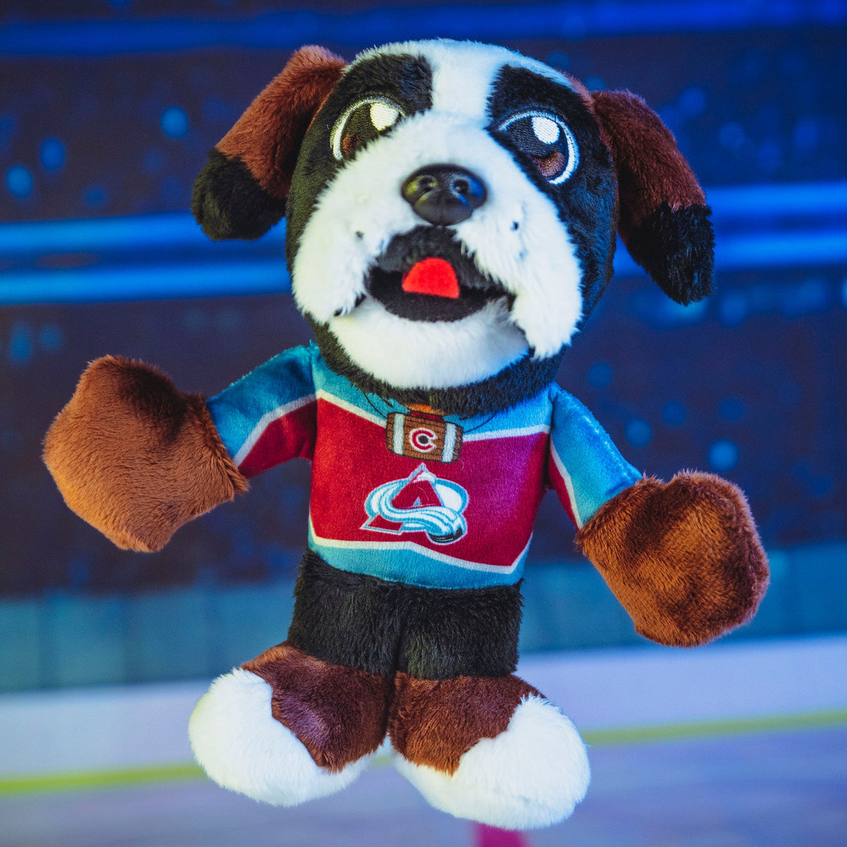 Colorado Avalanche Bundle: 8&quot; Nathan MacKinnon &amp; Bernie Kuricha Plushies