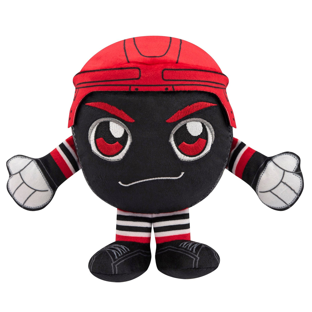 Chicago Blackhawks Bundle: Tommyhawk 10&quot; Plush &amp; Blackhawks Puck Kuricha Plushie