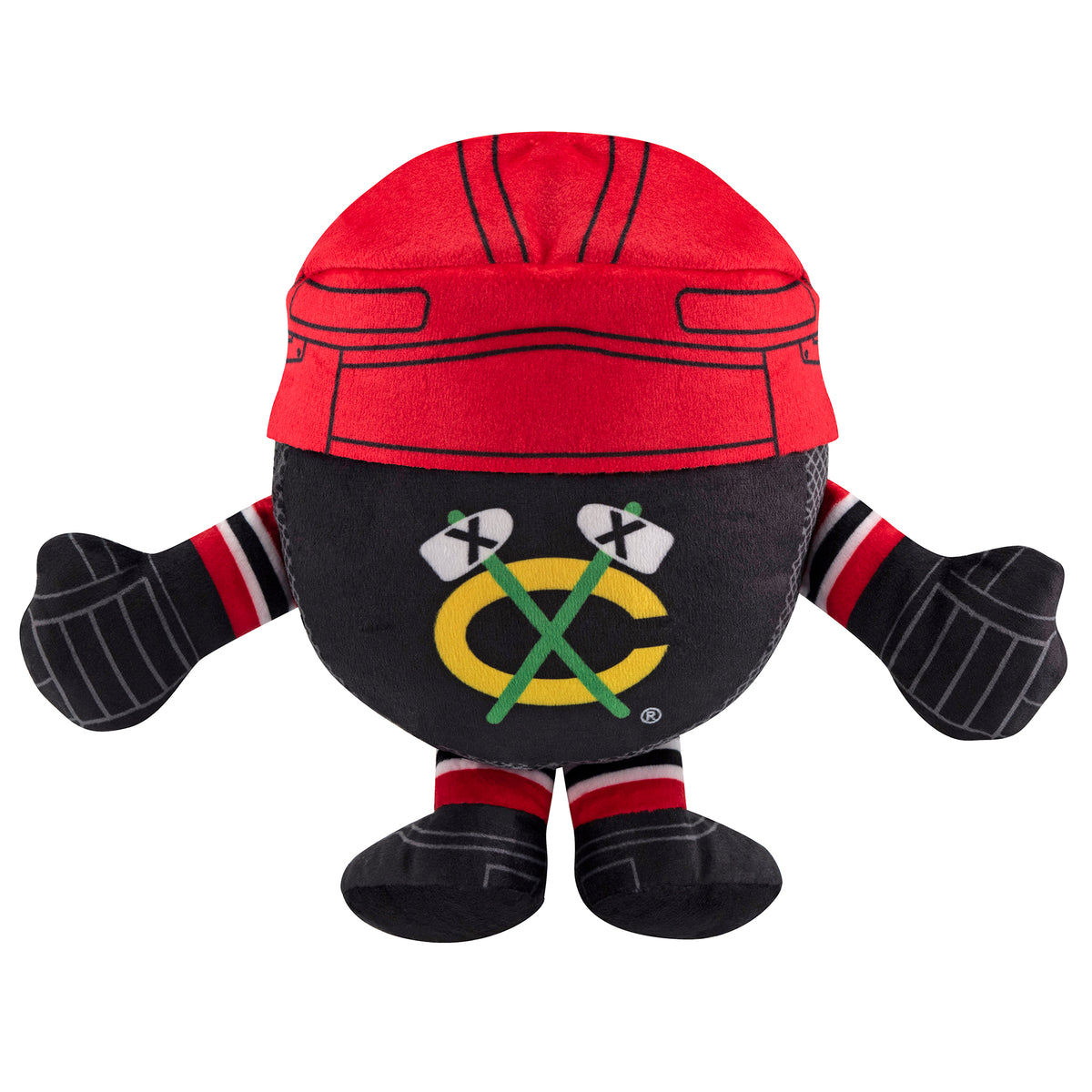 Chicago Blackhawks 8&quot; Kuricha Hockey Puck Plush