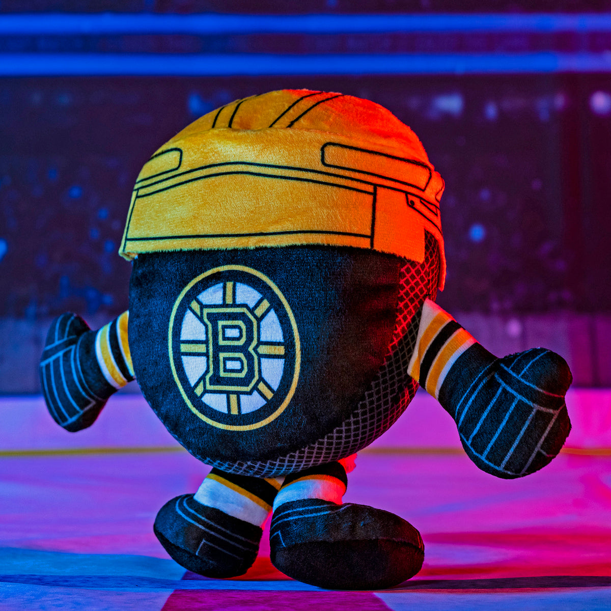 Boston Bruins 8&quot; Kuricha Hockey Puck Plush