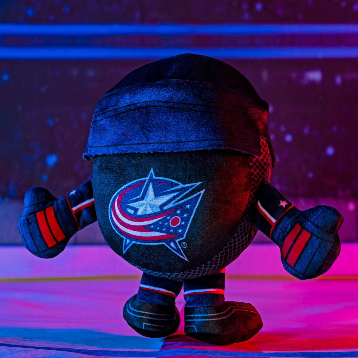 Columbus Blue Jackets 8&quot; Kuricha Hockey Puck Plush