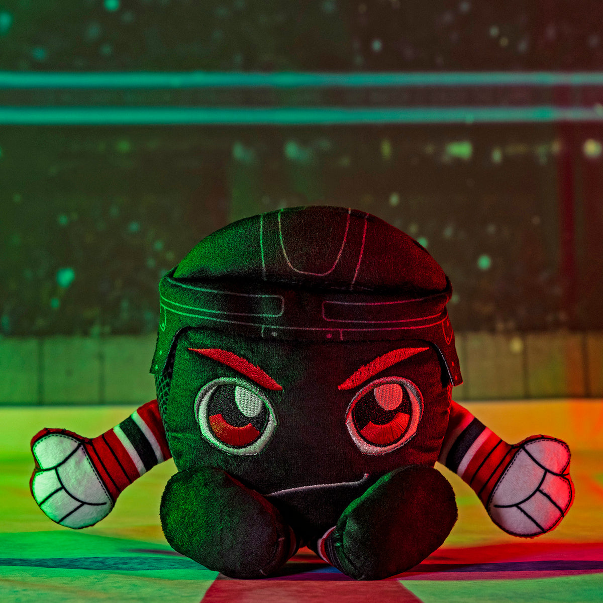 New Jersey Devils 8&quot; Kuricha Hockey Puck Plush