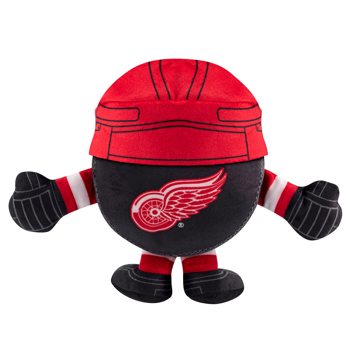 Detroit Red Wings 8&quot; Kuricha Hockey Puck Plush