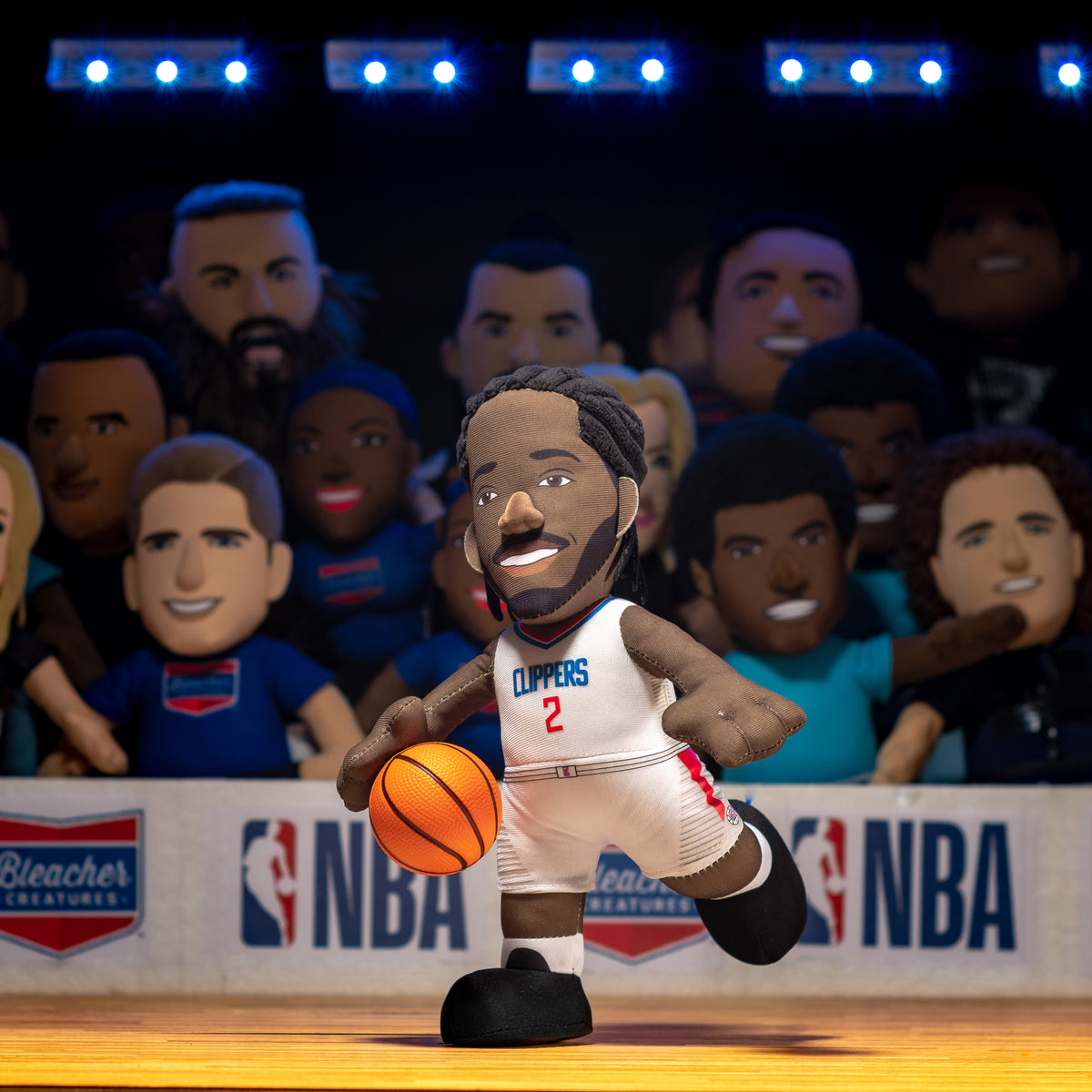 Los Angeles Clippers Bundle: Paul George &amp; Kawhi Leonard 10&quot; Plush Figures