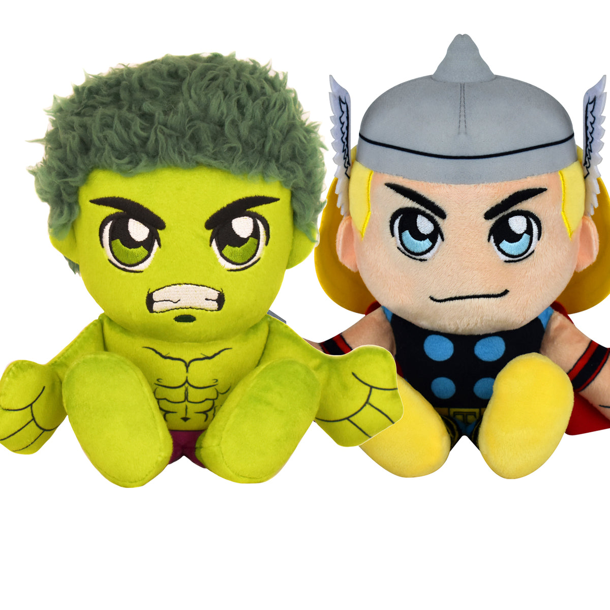 Marvel The Hulk and Thor 8&quot; Kuricha Bundle