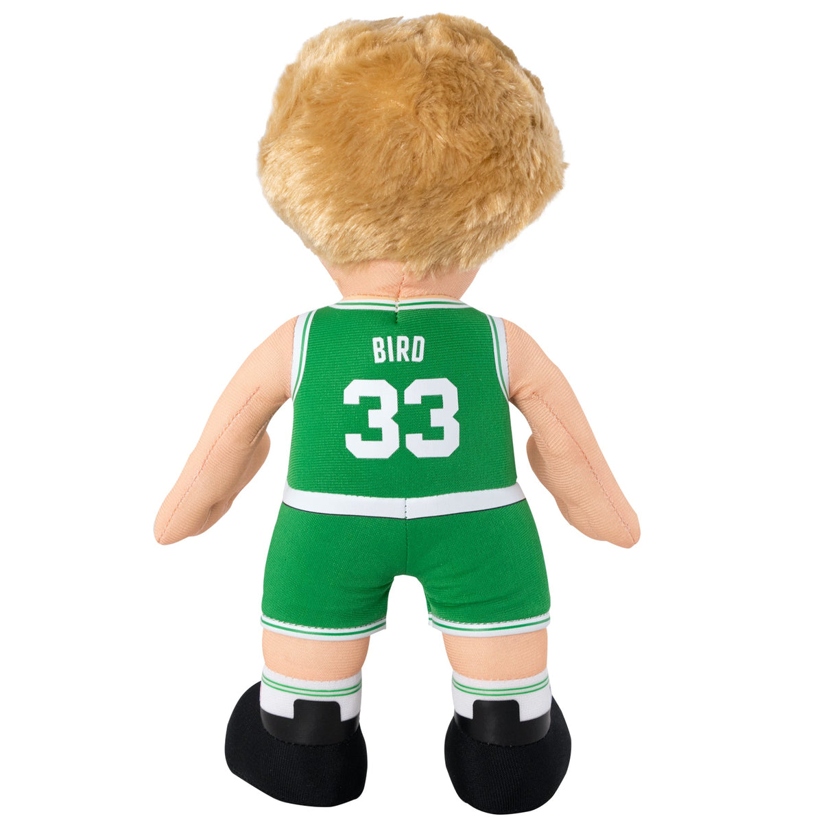 Boston Celtics Bundle: Larry Bird 10&quot; Plush &amp; Celtics Basketball Kuricha Plushie