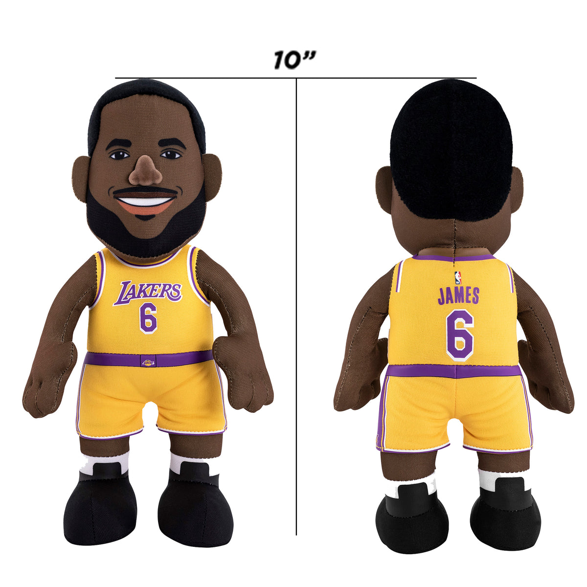 Los Angeles Lakers LeBron James 10&quot; Plush Figure