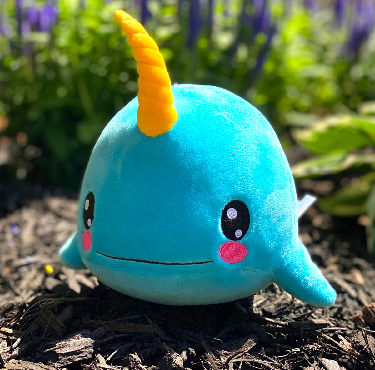 Narwhal 6&quot; Kuricha Plush