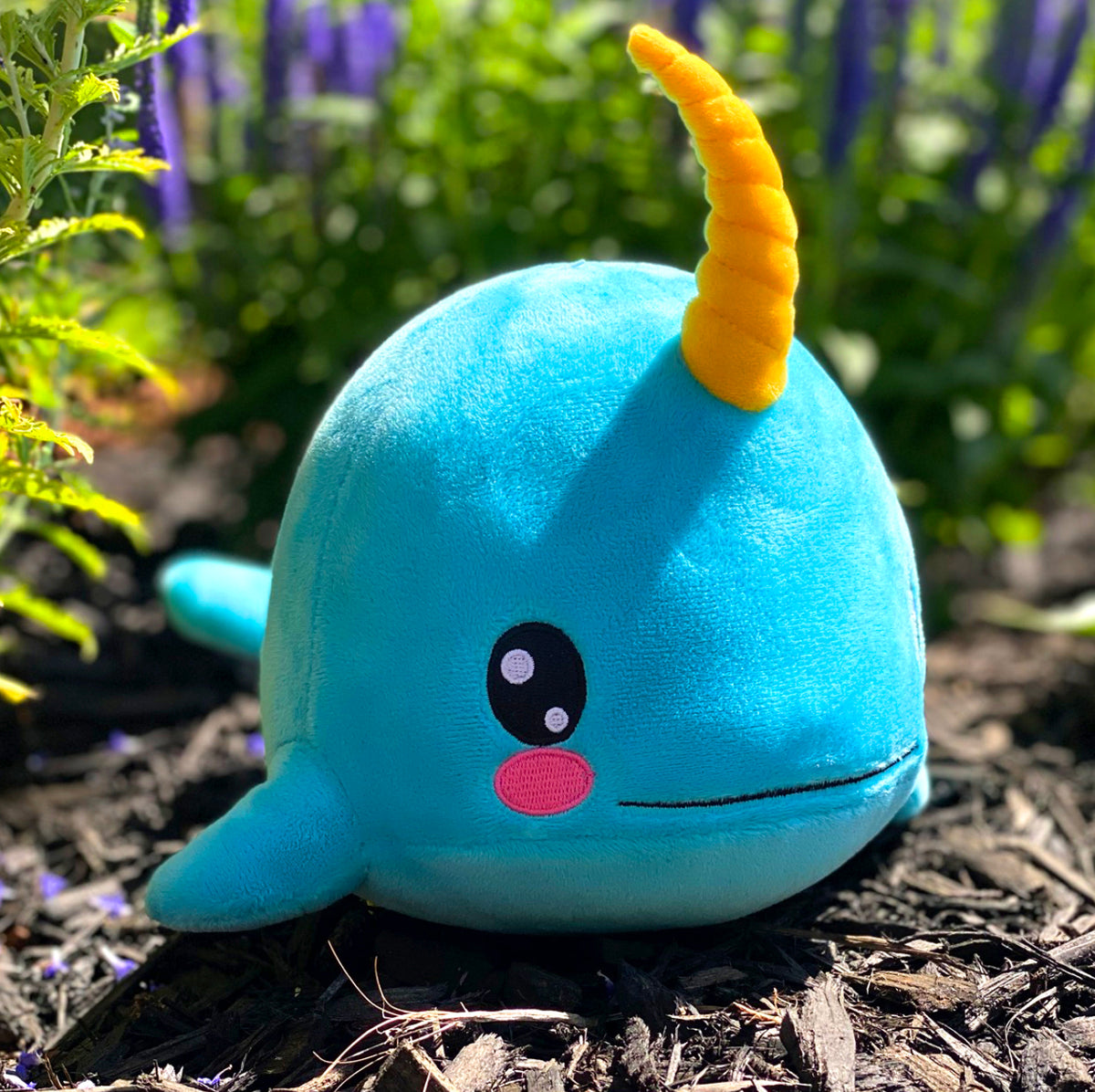 Narwhal 6&quot; Kuricha Plush