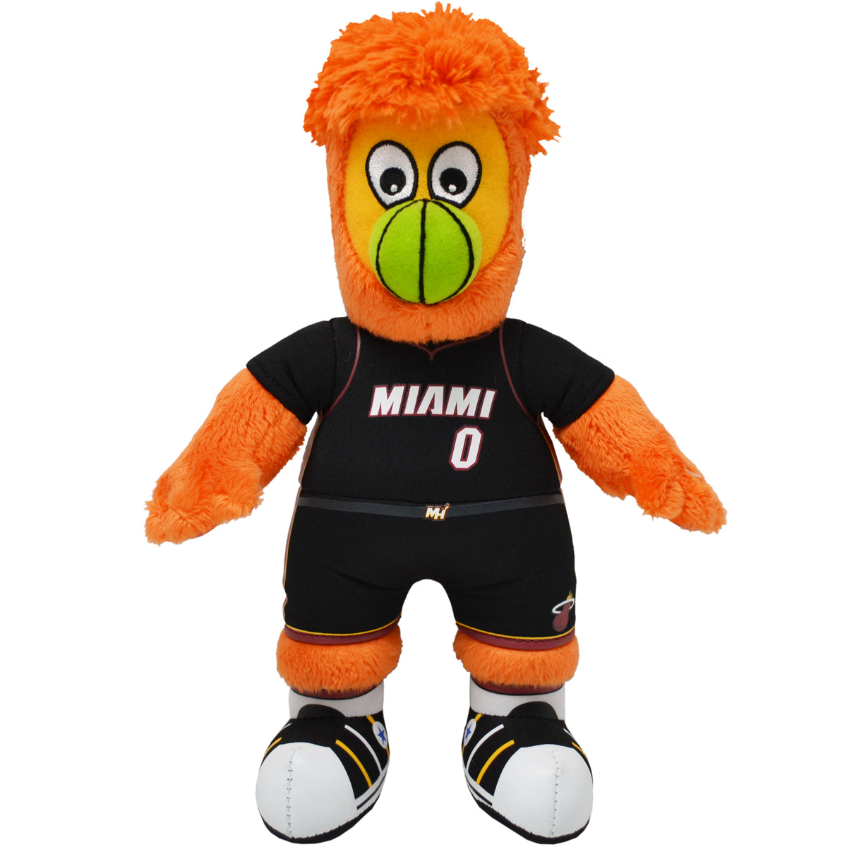 Miami Heat Burnie 10&quot; Mascot Plush Figure