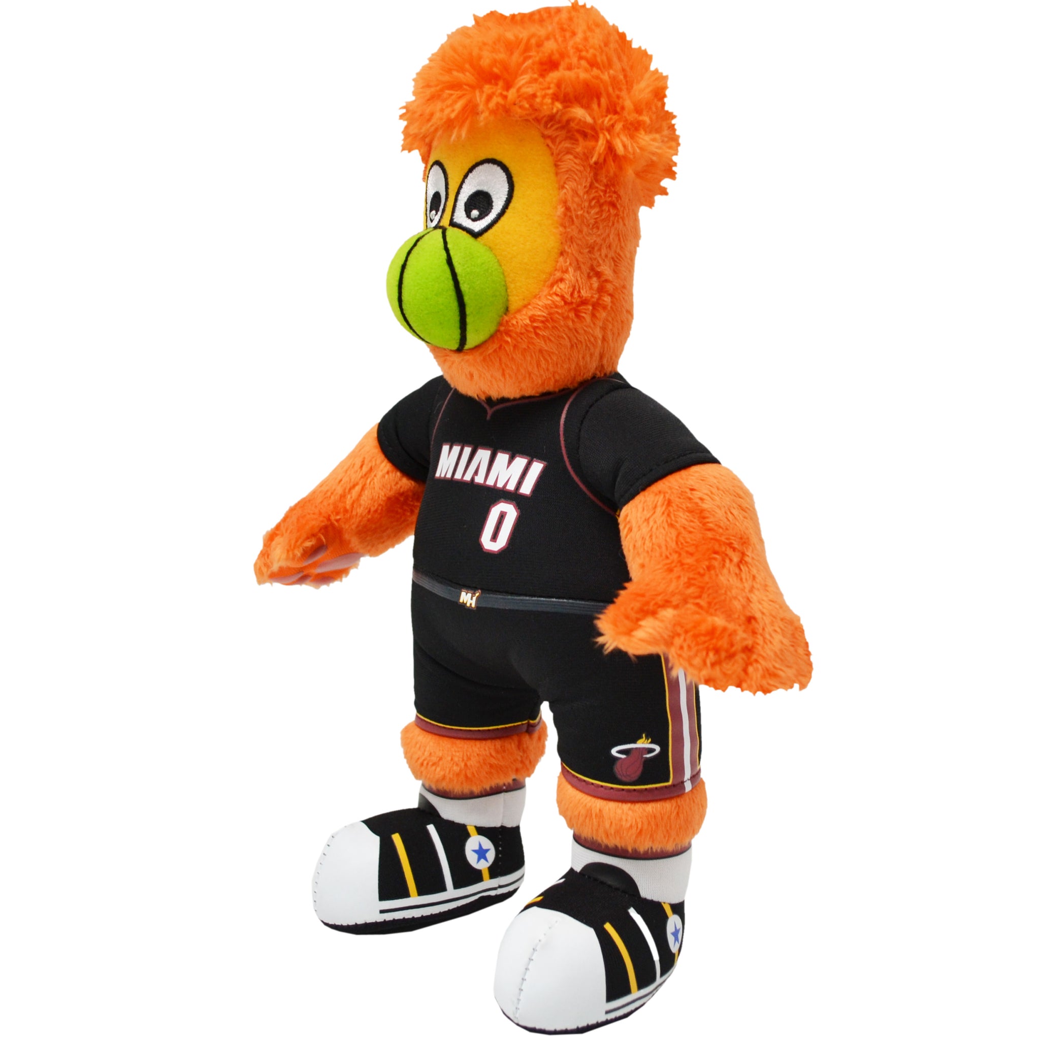 Miami Heat® Burnie Mascot 10" Plush Bleacher Creatures