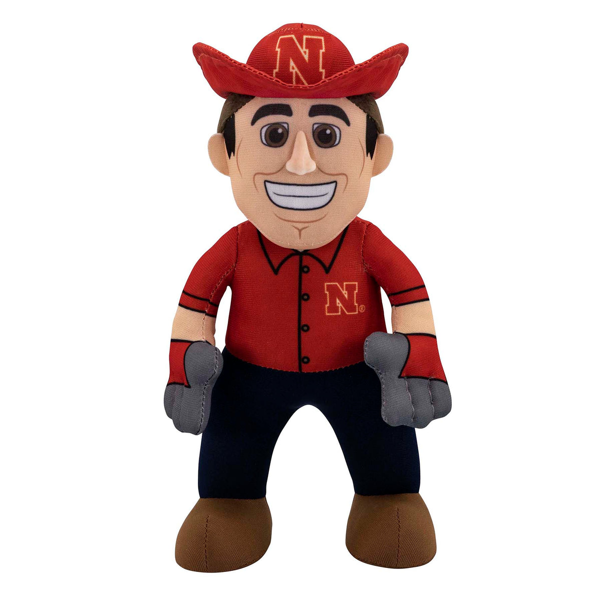 Nebraska Huskers Herbie 10&quot; Mascot Plush Figure