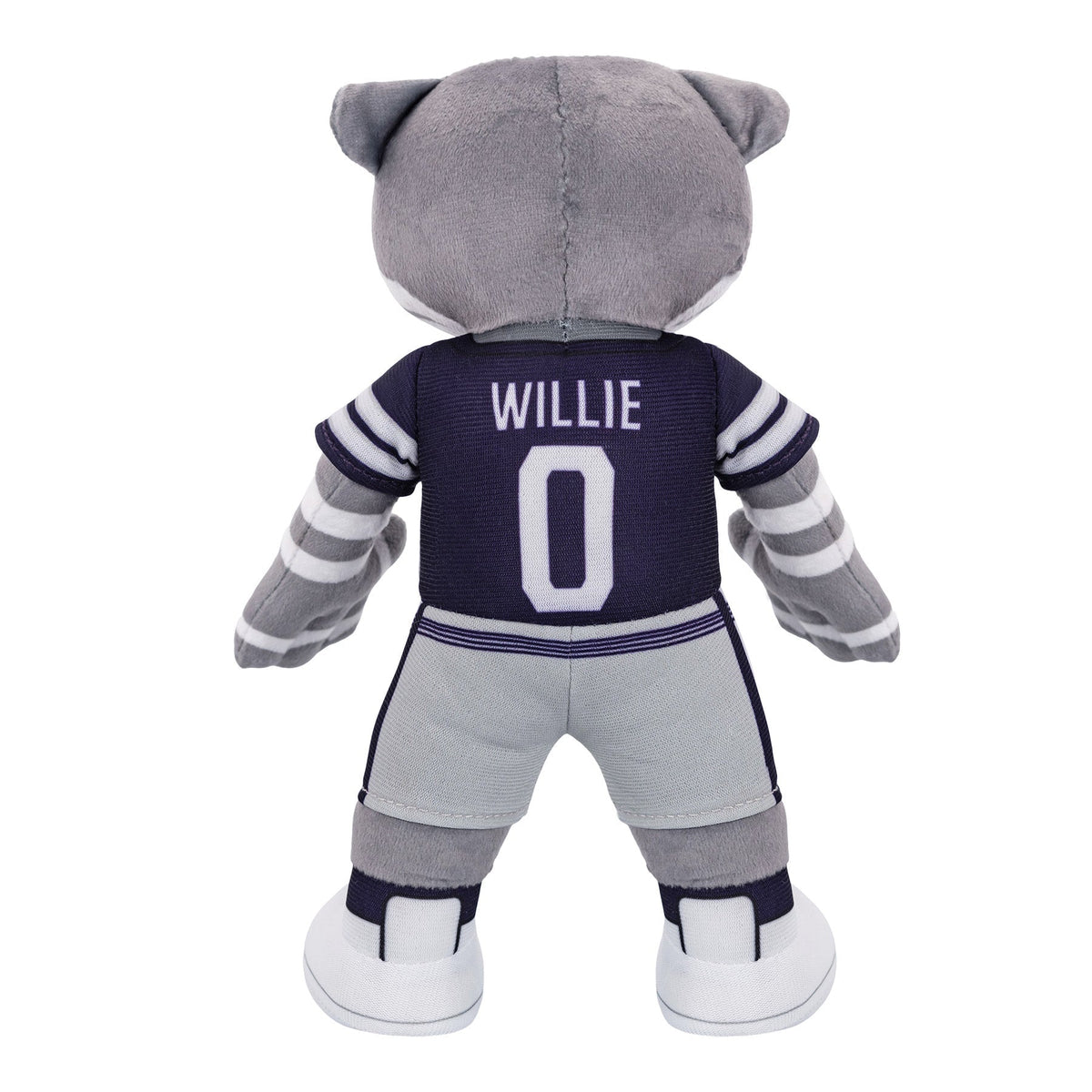 Kansas State Willie the Wildcat Mascot Bundle: 10&quot; Plush Figure &amp; Kuricha Plushies