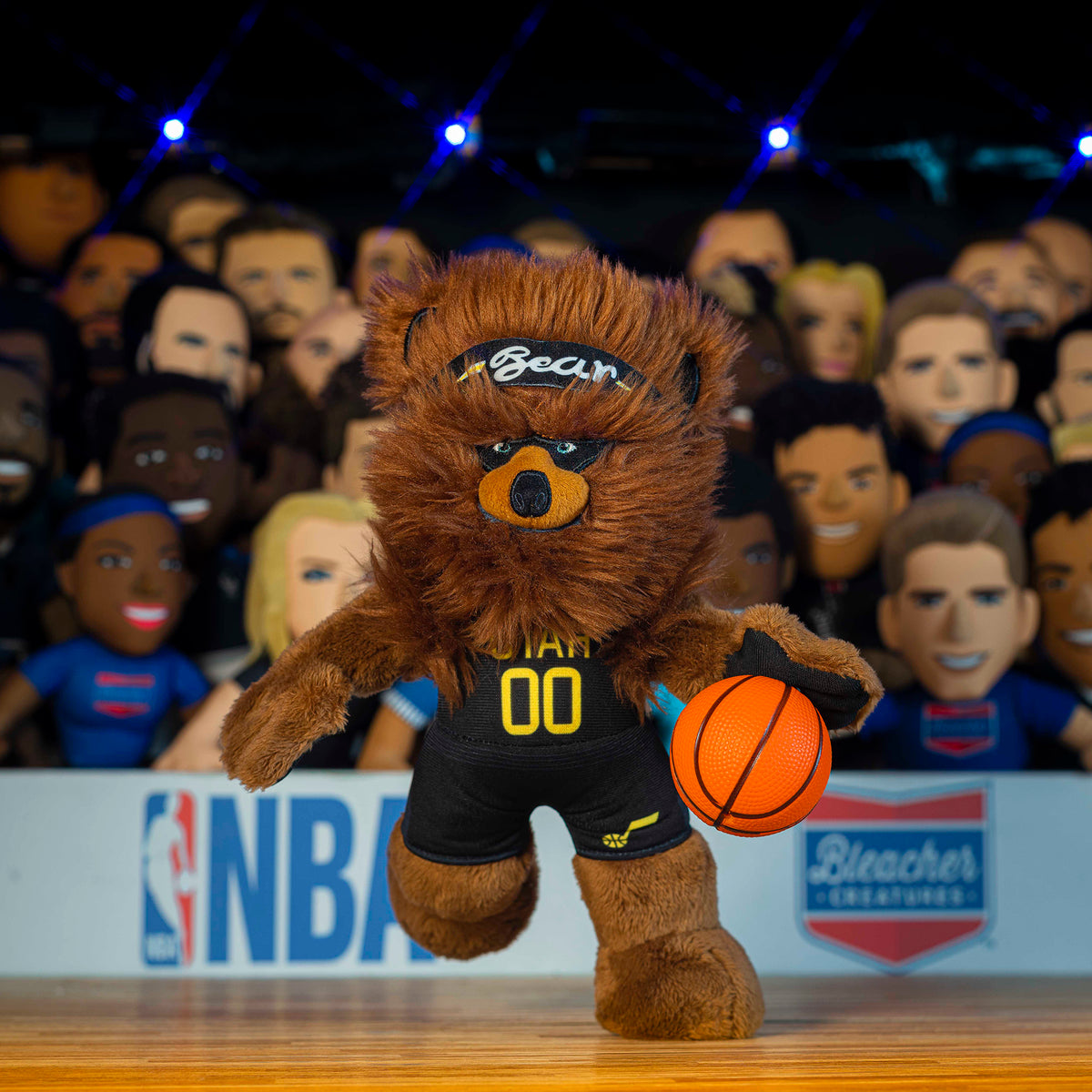 Utah Jazz Bear 10&quot; Mascot Plush Figure