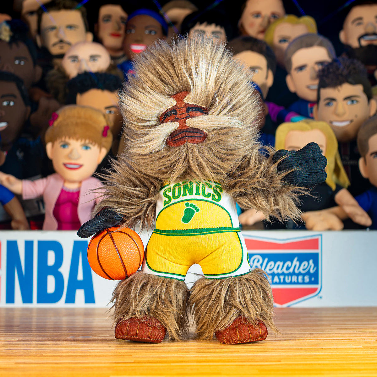 Seattle Supersonics Squatch 10&quot; Mascot Plush Figure