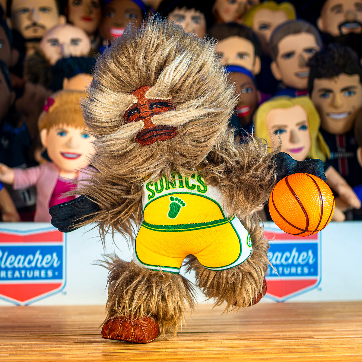 Seattle Supersonics Squatch 10&quot; Mascot Plush Figure