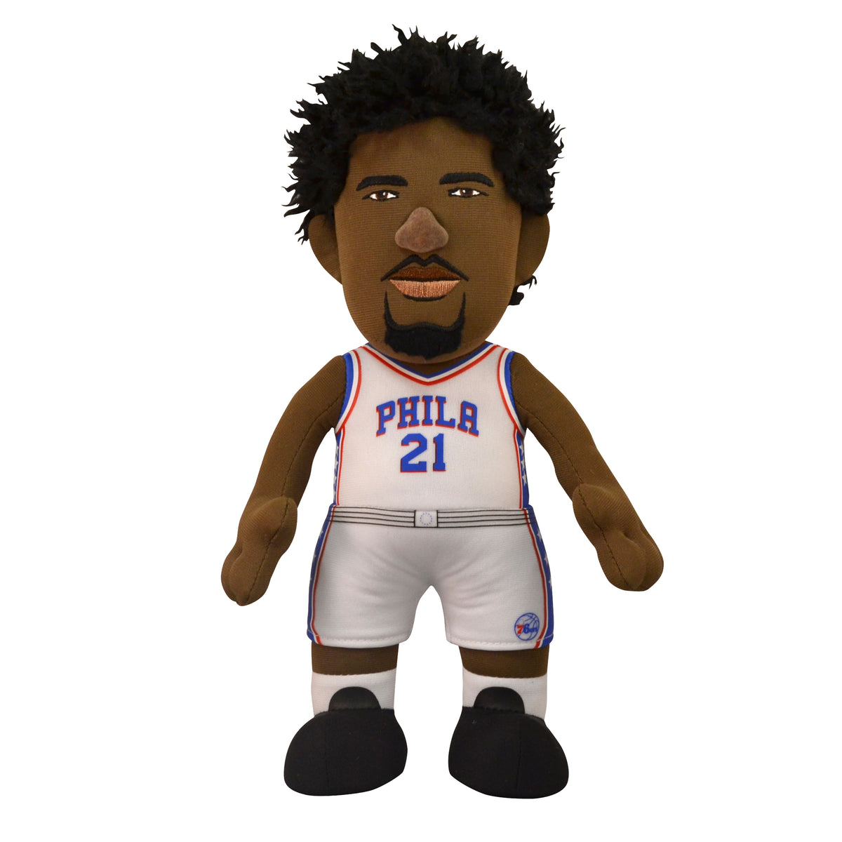 Philadelphia 76ers Joel Embiid 10&quot; Plush Figure (White Uniform)