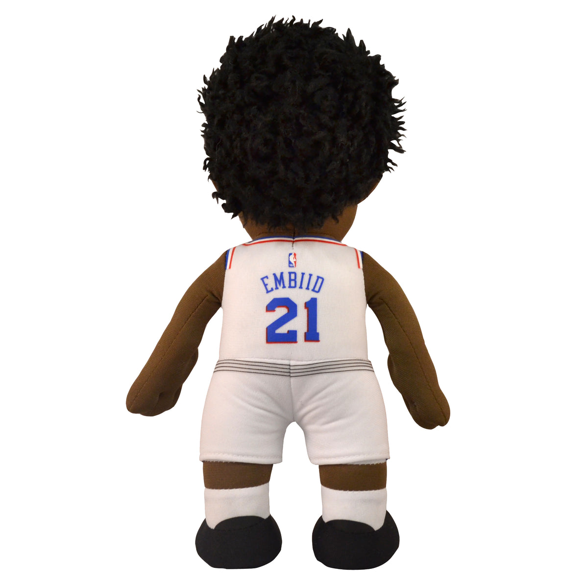 Philadelphia 76ers Joel Embiid 10&quot; Plush Figure (White Uniform)