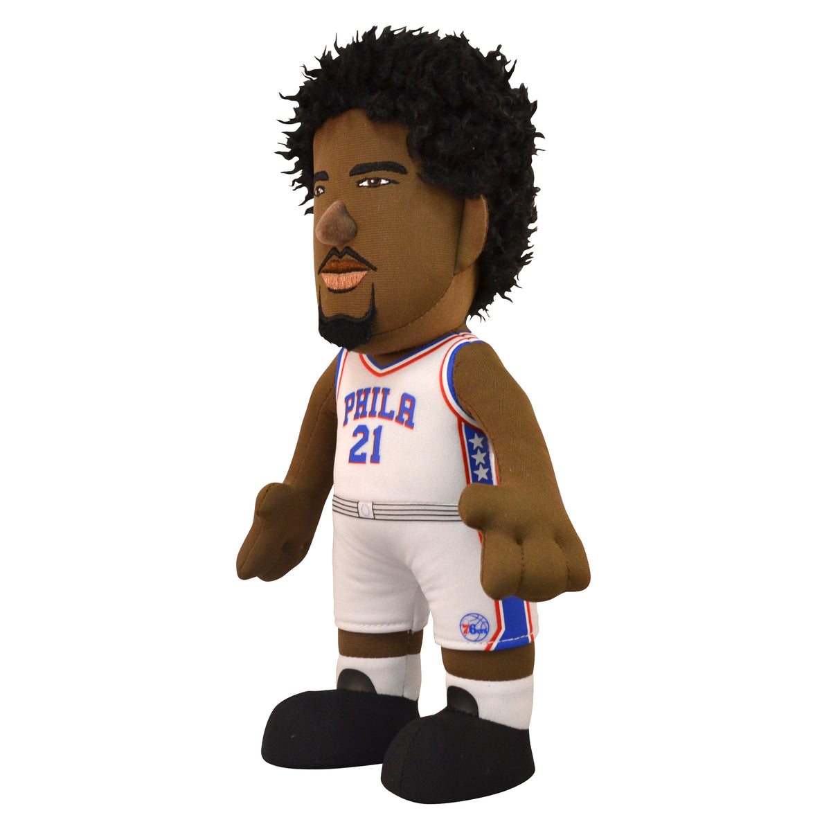 Philadelphia 76ers Joel Embiid 10&quot; Plush Figure (White Uniform)