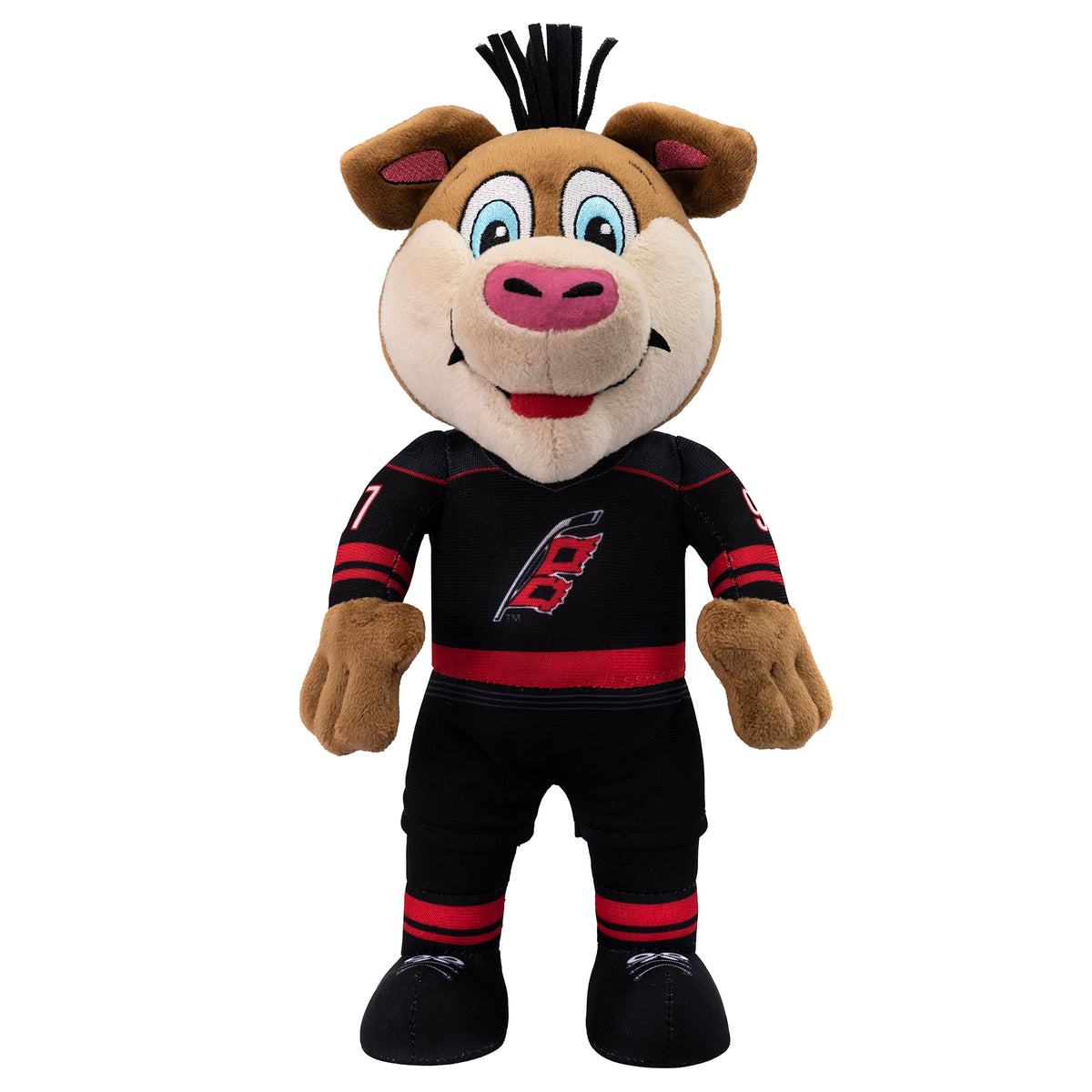 Carolina Hurricanes Stormy 10&quot; Mascot Plush Figure (Black Uniform)