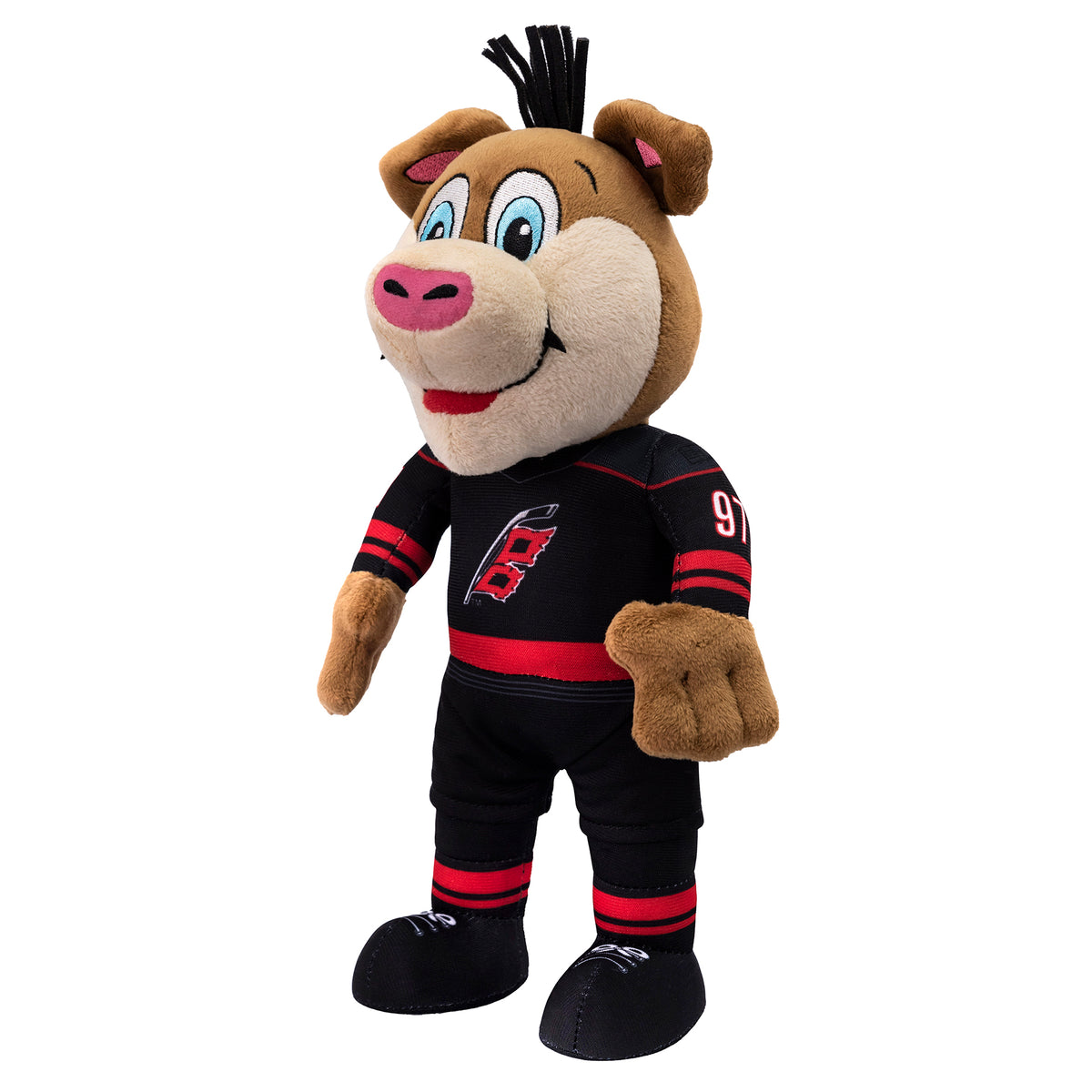 Carolina Hurricanes Stormy 10&quot; Mascot Plush Figure (Black Uniform)