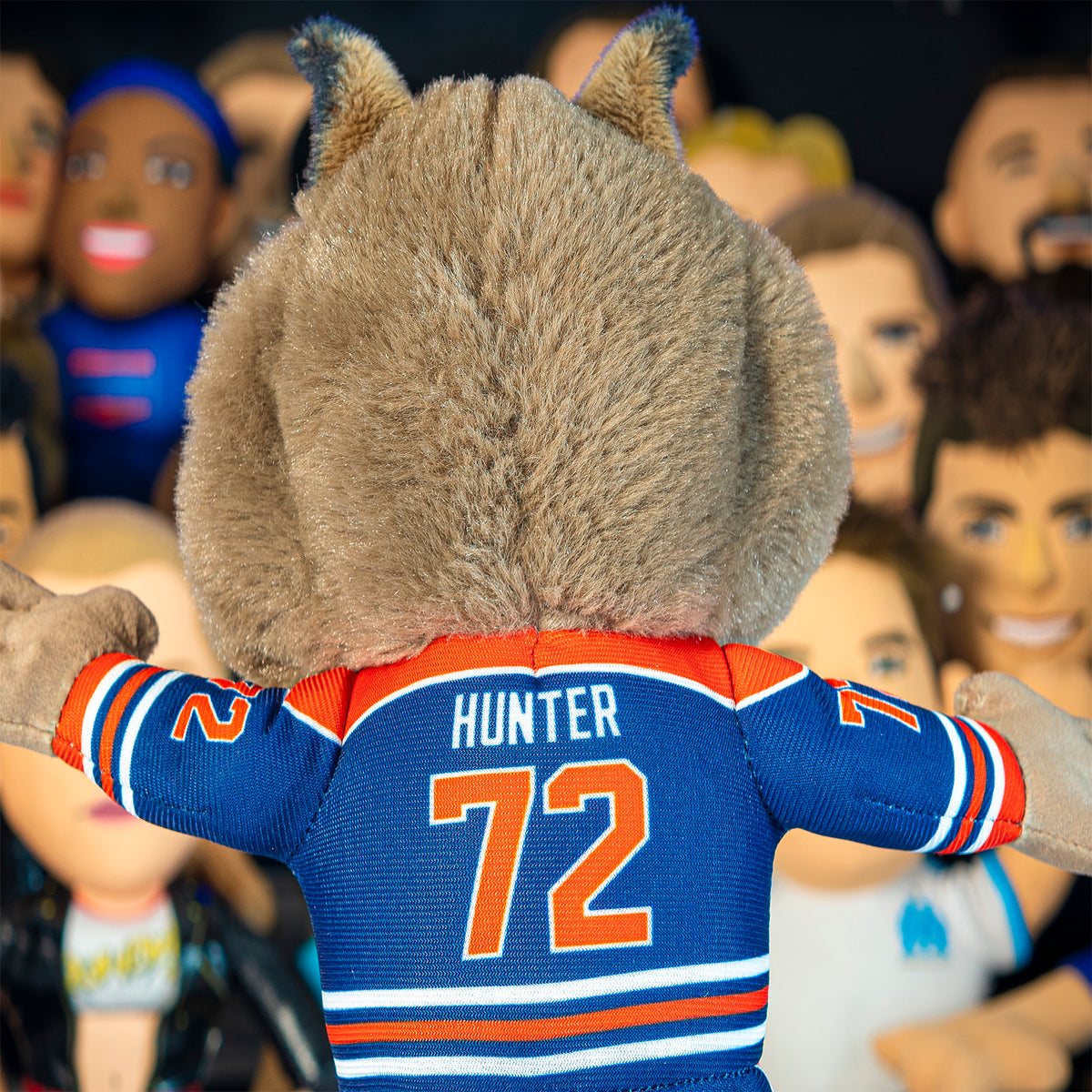 Edmonton Oilers Hunter 10&quot; Mascot Plush Figure