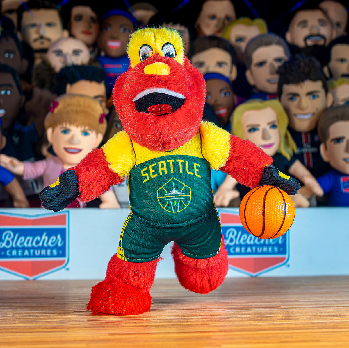 Seattle Storm Doppler 10&quot; Mascot Plush Figure